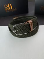 Forest Green Braided Belt
