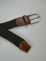 Forest Green Braided Belt - Image 2