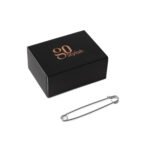 Royal Collar Pin – Silver