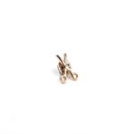 Scissor Lapel Pin - Gold