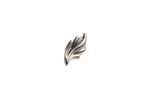 Flame Lapel Pin - Silver