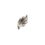 Flame Lapel Pin - Silver