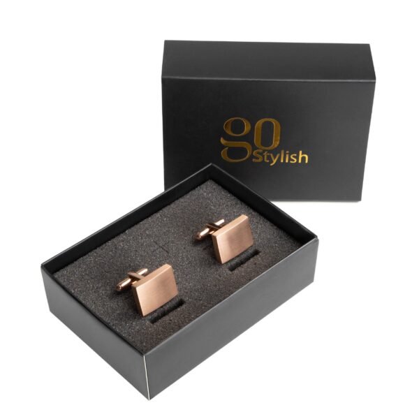 Cufflinks – Rose Gold
