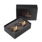 Cufflinks - Gold - Laser Engraving