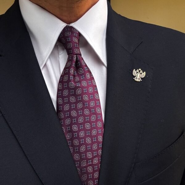 Purple Tie - 8 cm