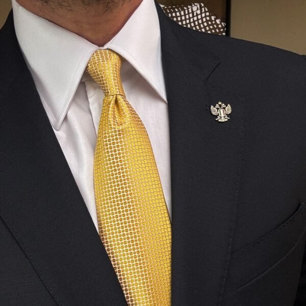 Yellow Beans Tie - 8 cm