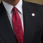 Red Premier Tie - 7 cm