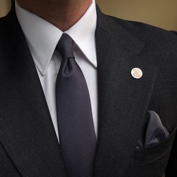 - 7 cm - With Pocket Square