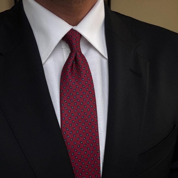 Royal Burgundy Tie - 7 cm