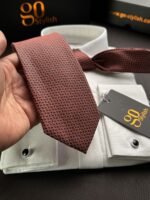 Orange Art Tie - 8 cm - Image 2