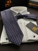 Mauve Tie - 8 cm - Image 3