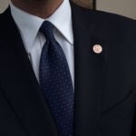 Blue Chic Tie - 8 cm