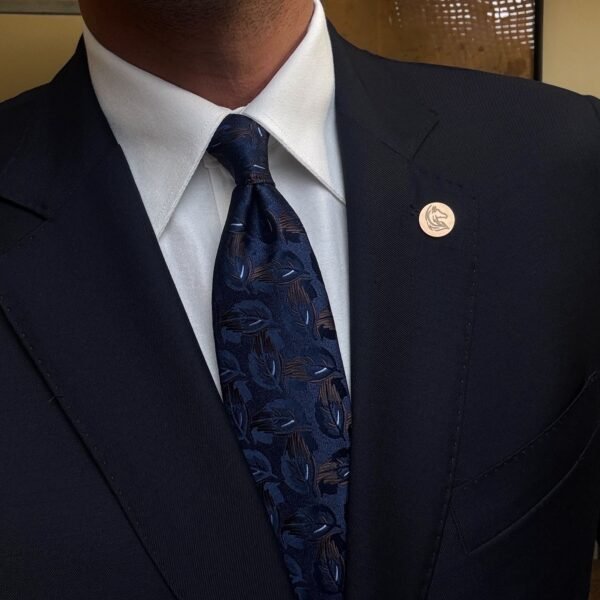 Royal Blue Vintage Tie - 8 cm