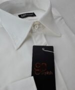 White Oxford Business Shirt With MDC