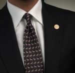 Black Horse Tie - 8 cm