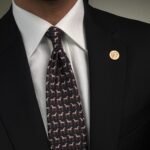 Black Horse Tie - 8 cm