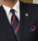 Navy Prime Tie - 8 cm - With Pocket Square