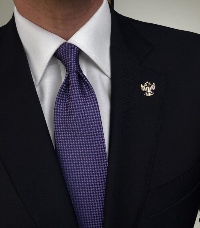 Elegant Purple Tie - 8 cm