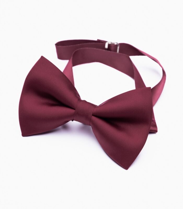 Burgundy Bow Tie