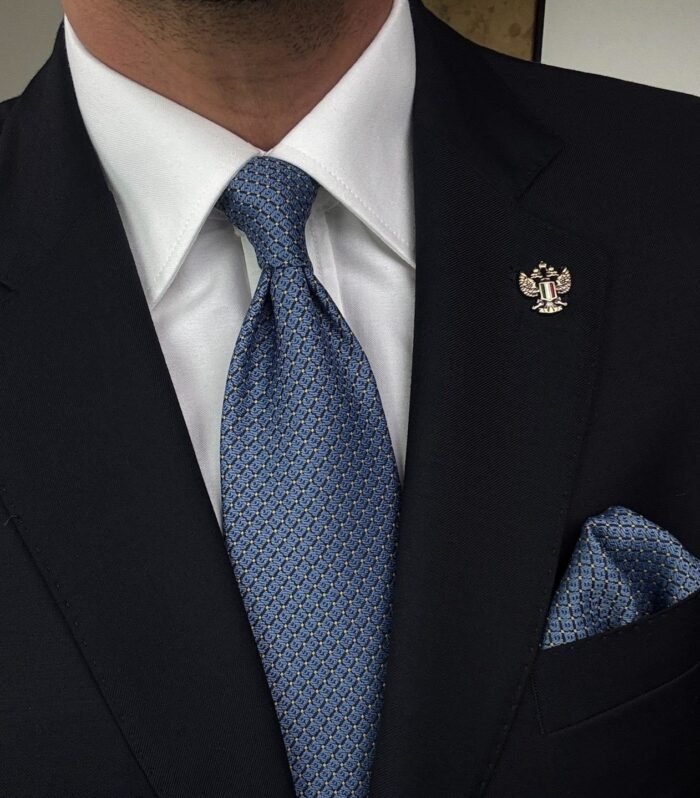 Prestige Tie - 8 cm - With Pocket Square