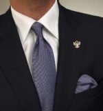 Royal Blue Tie - 8 cm - With Pocket Square