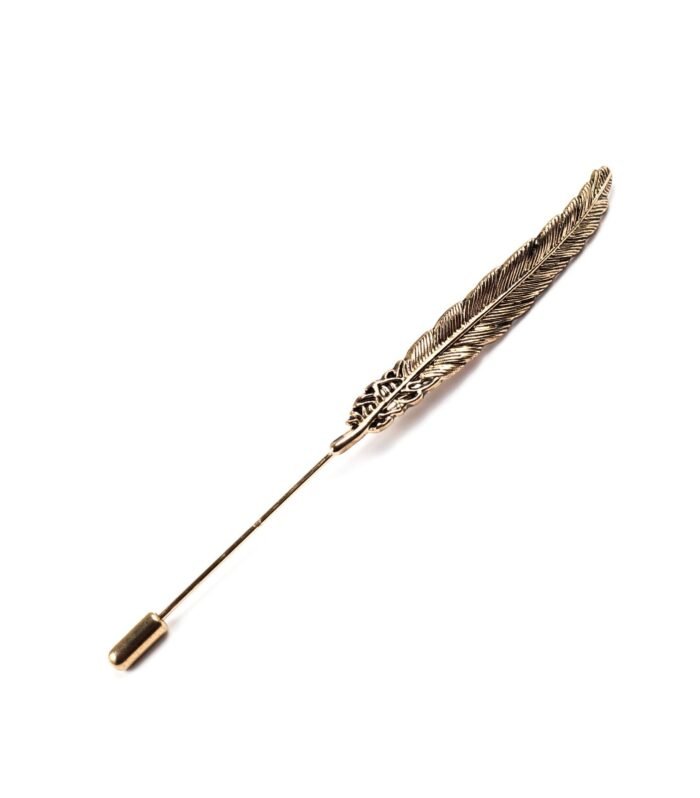 Quill Lapel Pin - Bronze