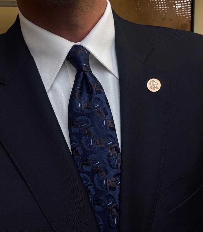 Royal Blue Vintage Tie - 8 cm