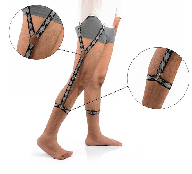 GO Belt, Shirt stays, 2×1 with Socks & Sockless