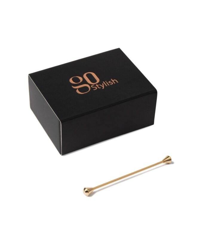 Collar Pin - Gold ''Sultan Stick Shape''