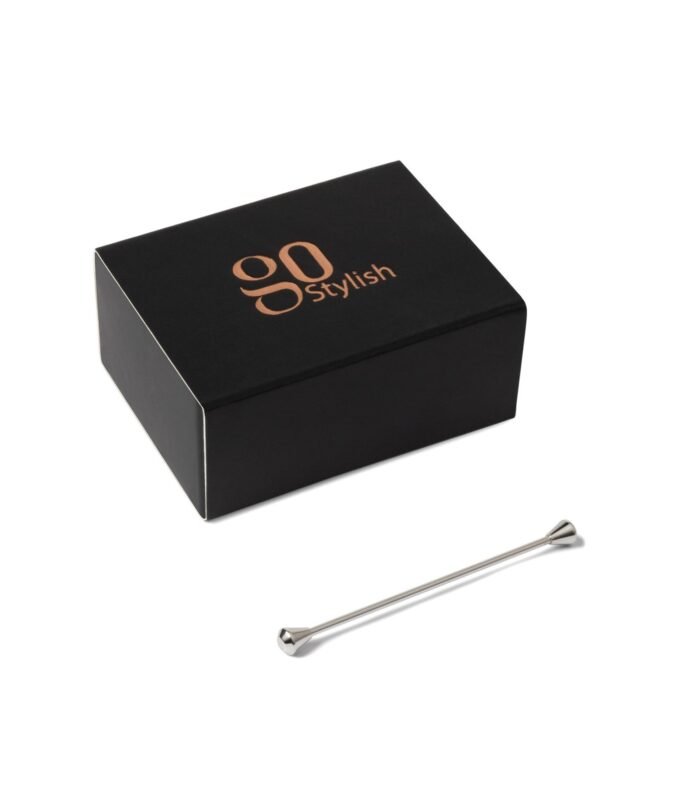 Collar Pin - Silver ''Sultan Stick Shape''