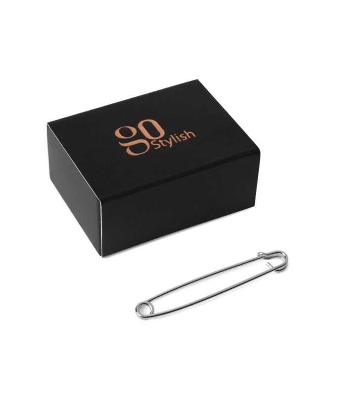 Royal Collar Pin – Silver