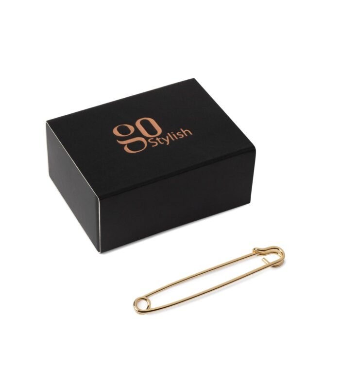 Royal Collar Pin – Gold