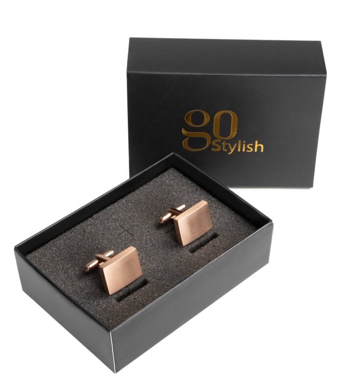 Cufflinks – Rose Gold