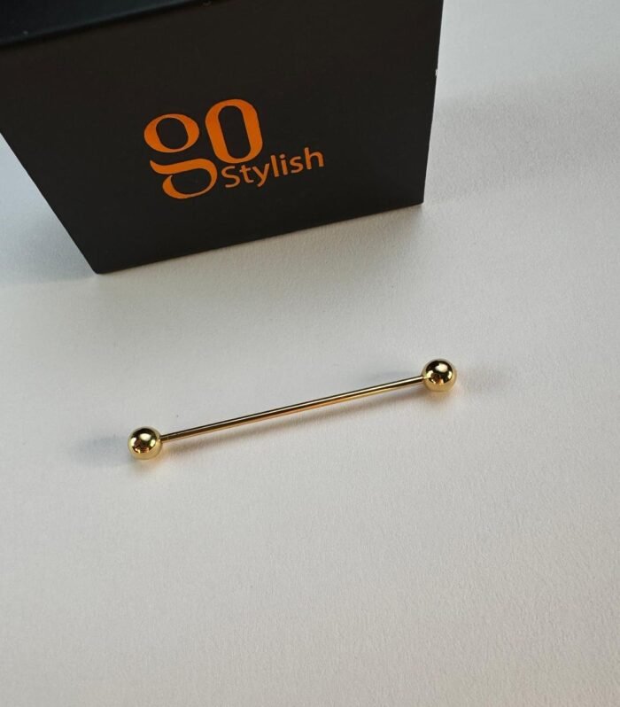 Collar Pin - Gold ''NEW Ball Shape''