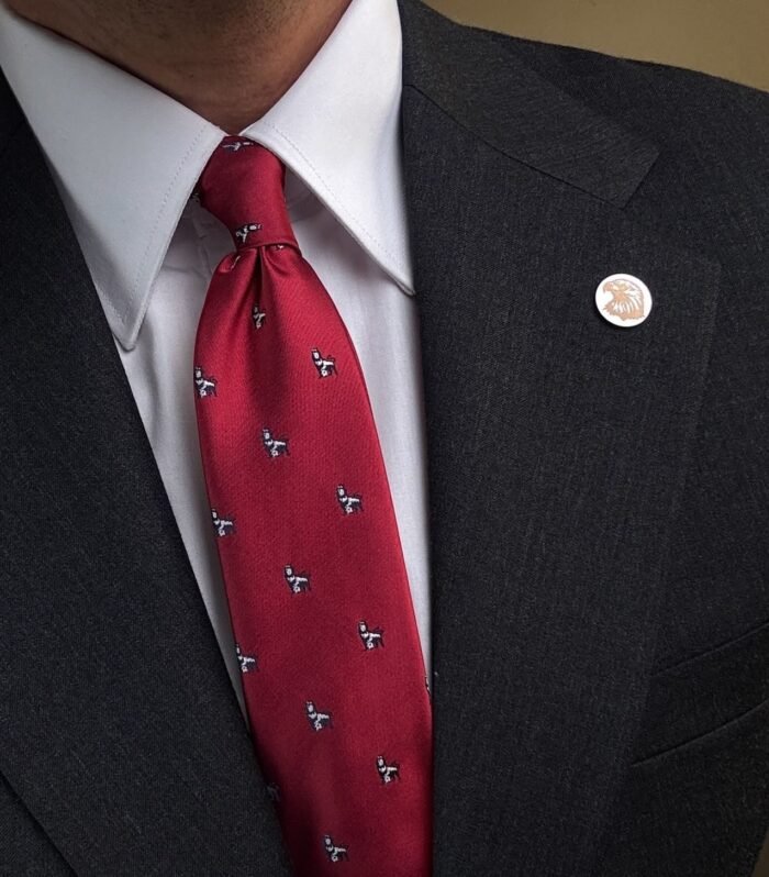 Red Premier Tie - 7 cm