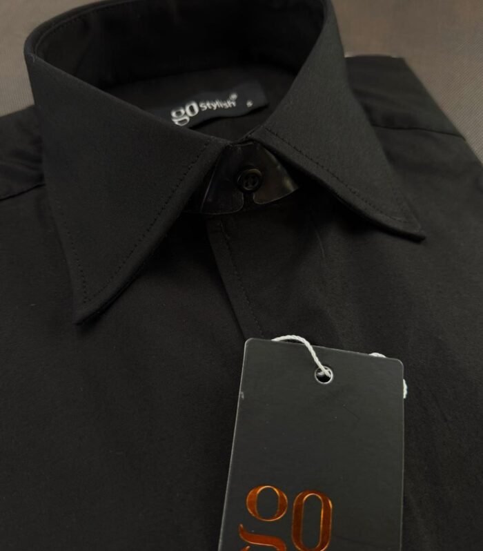 Black Business Shirt With MDC