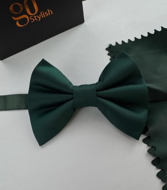 Dark Green Bow Tie