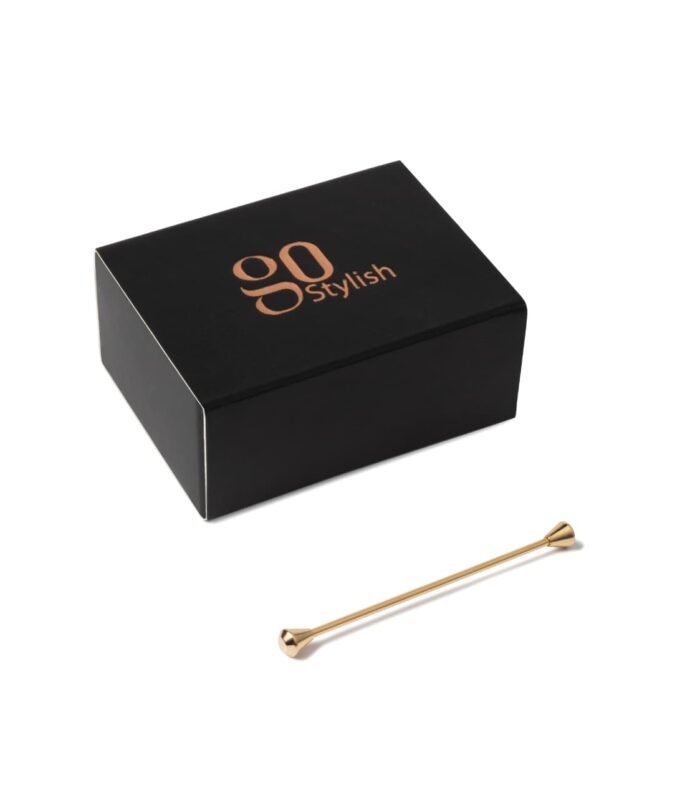 Collar Pin – Gold ”Sultan Stick Shape”